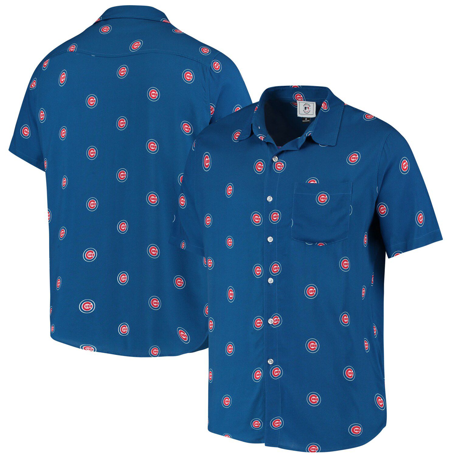 cubs button up shirt