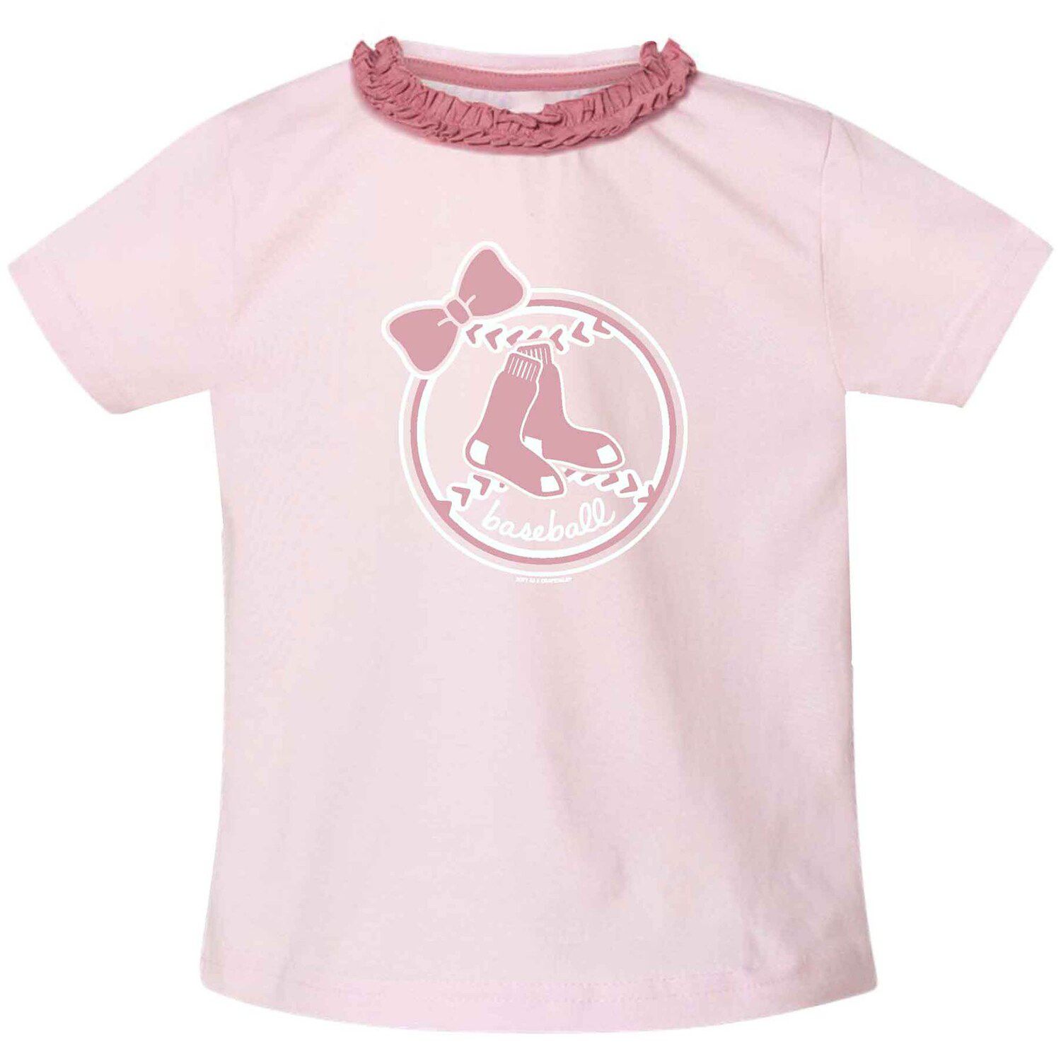 pink red sox t shirt