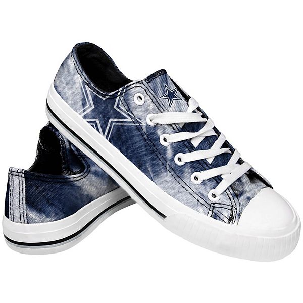 Women S Dallas Cowboys Tie Dye Canvas Shoe