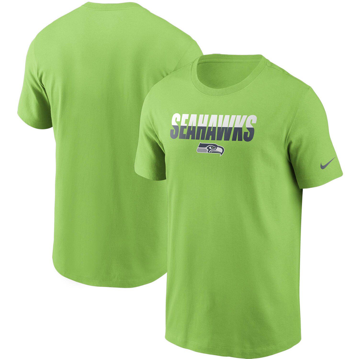 neon green nike shirt