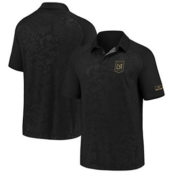 Men's Fanatics Branded Black LAFC Iconic Defender Polo