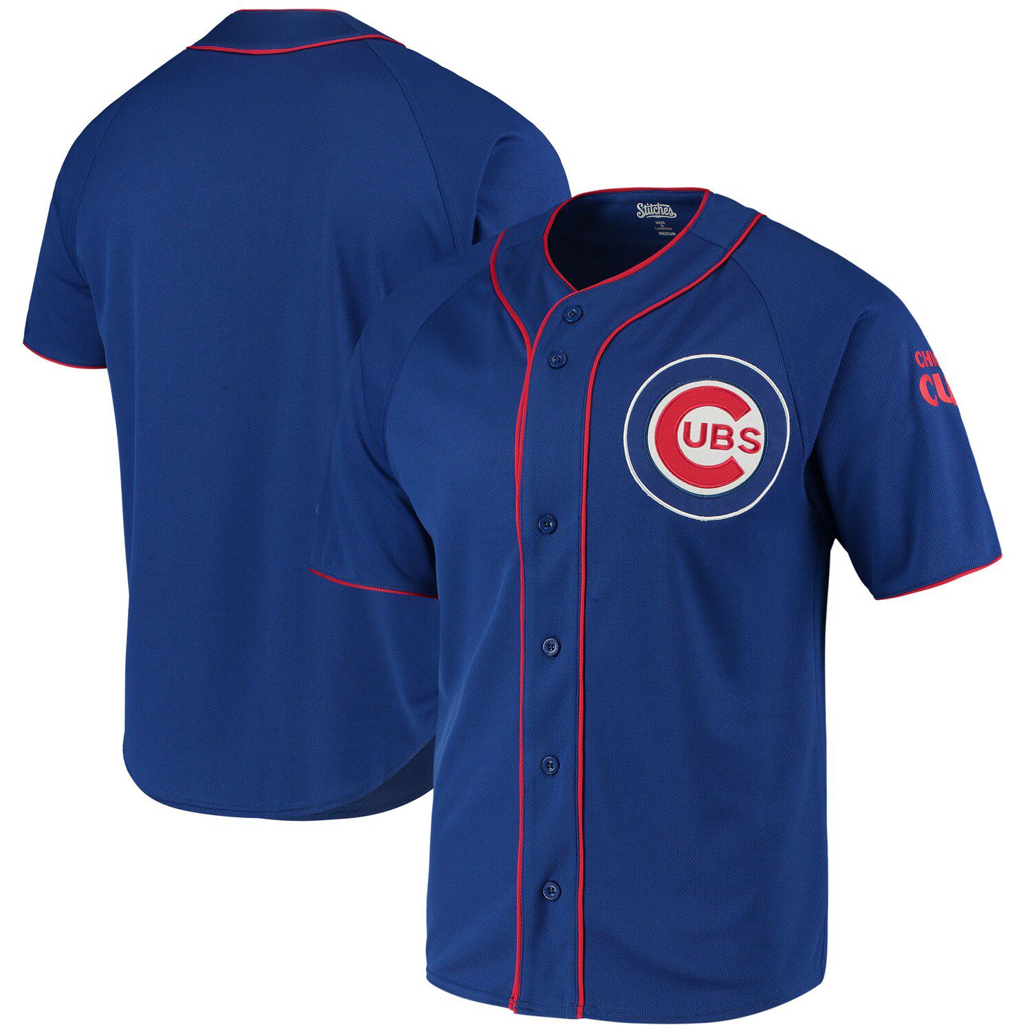 Chicago Cubs Team Color Full-Button Jersey