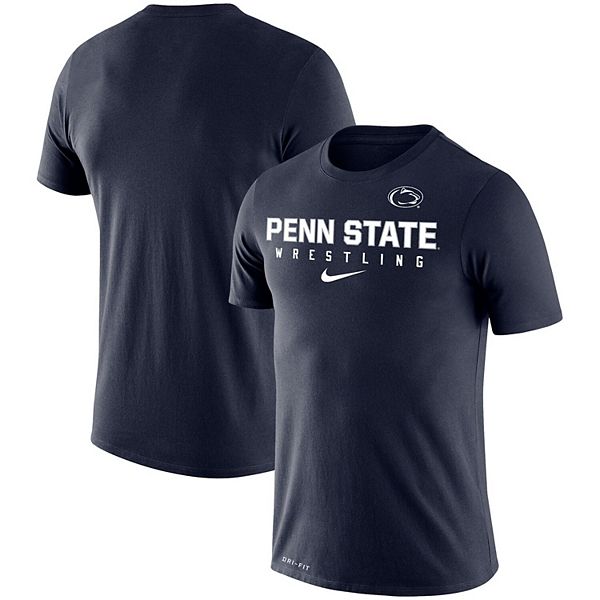 Men's Nike Navy Penn State Nittany Lions Wrestling Legend Performance T ...