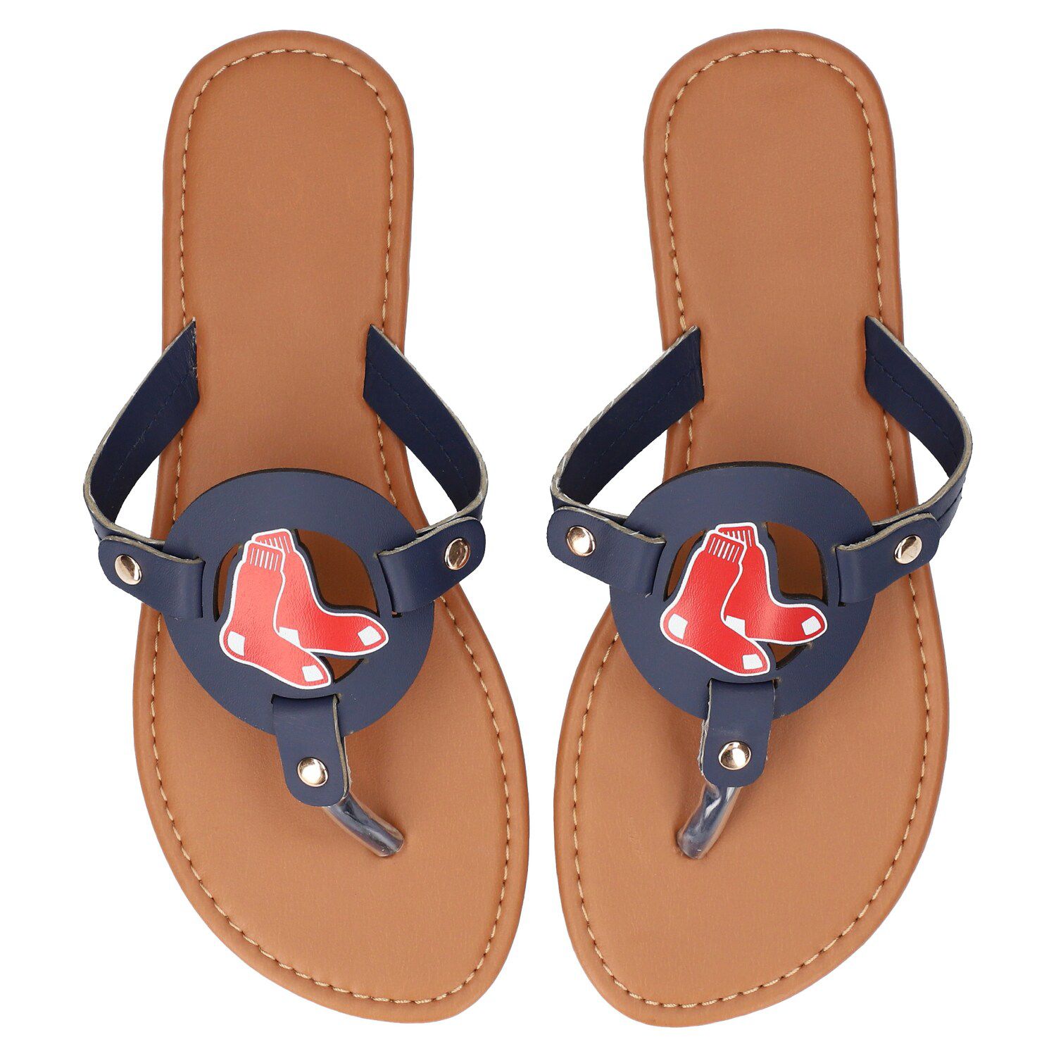 red sox flip flops