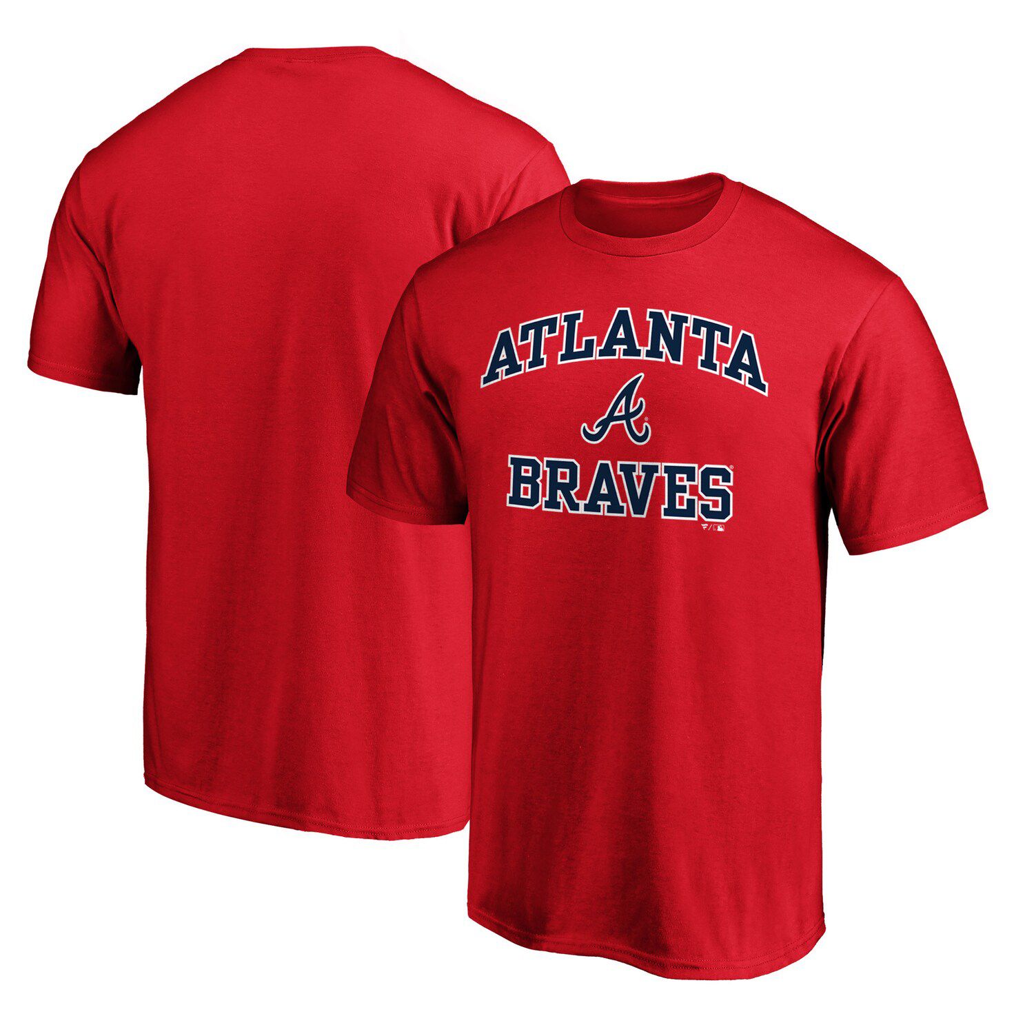 red atlanta braves shirt