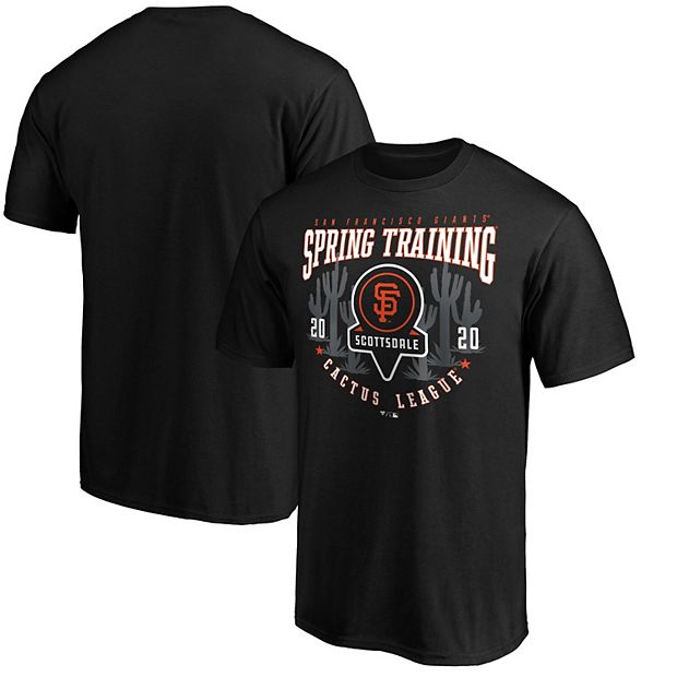 Fanatics Branded Men's Black San Francisco Giants Official Logo T-Shirt - Black