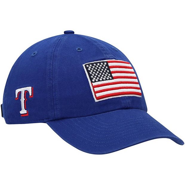 Youth '47 Brand Texas Rangers Royal Clean Up Adjustable Cap