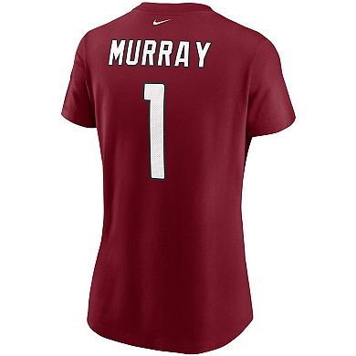 Women's Nike Kyler Murray Cardinal Arizona Cardinals Name & Number T-Shirt
