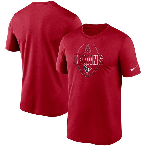 Men's Nike Red Houston Texans Icon Performance T-Shirt