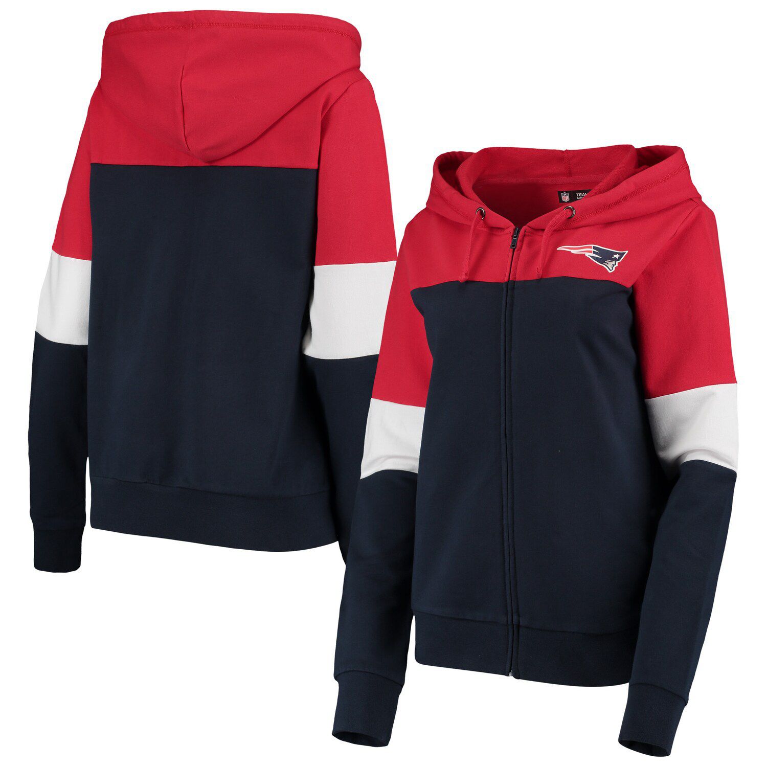 new england patriots zip hoodie