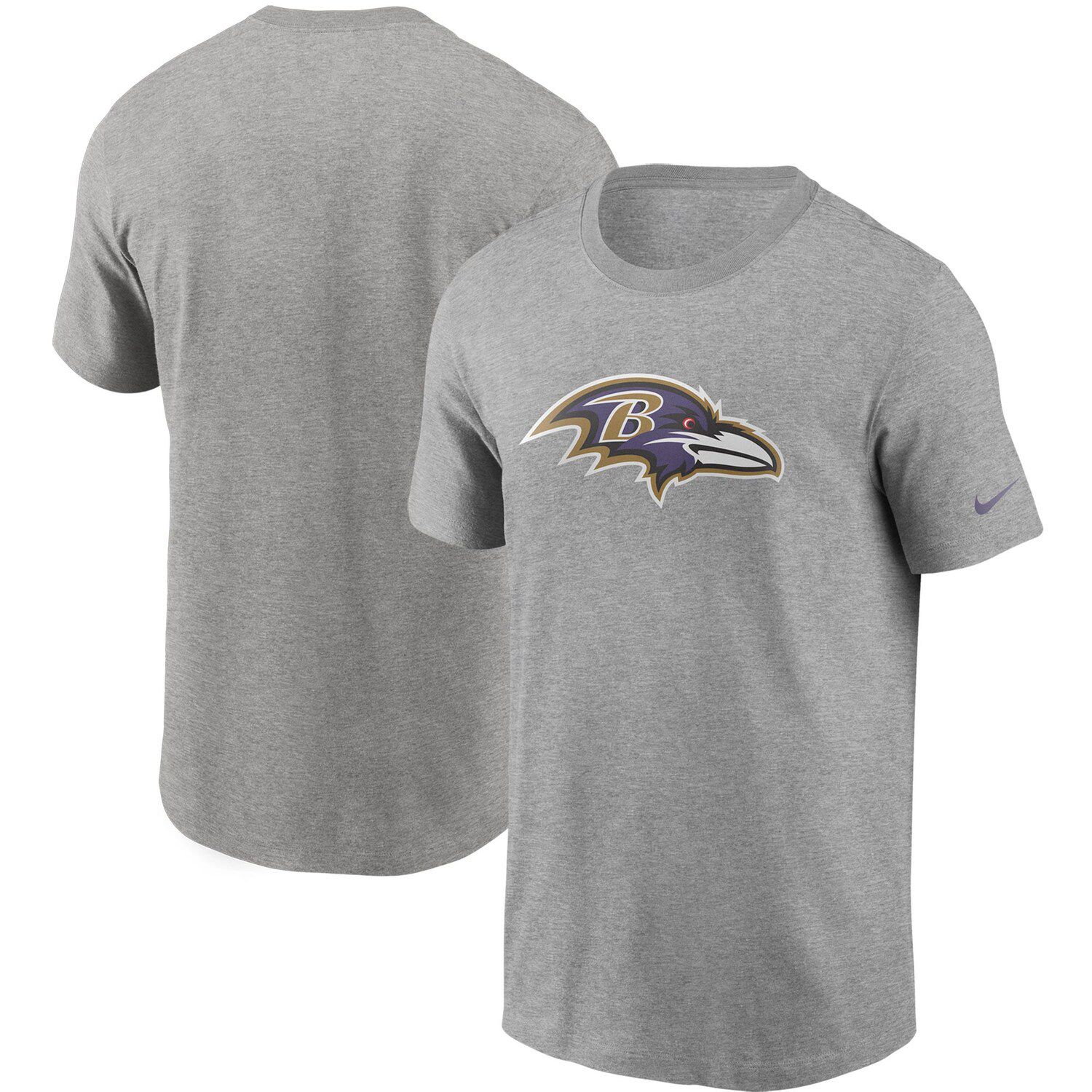 Outerstuff Youth Purple Baltimore Ravens Primary Logo Long Sleeve T-Shirt Size: Large