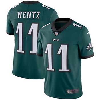 Carson Wentz Nike Stitched Philadelphia Eagles Green Vapor Untouchable  Jersey XL