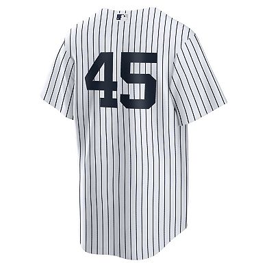 Men's Nike Gerrit Cole White New York Yankees Home Replica Player Name Jersey