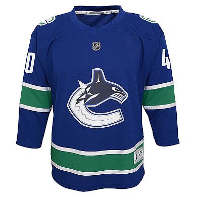 Youth Elias Pettersson Blue Vancouver Canucks 2019/20 Home Replica Player Jersey