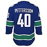 Youth Elias Pettersson Blue Vancouver Canucks 2019/20 Home Replica Player Jersey