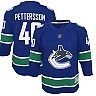 Youth Elias Pettersson Blue Vancouver Canucks 2019/20 Home Replica Player Jersey