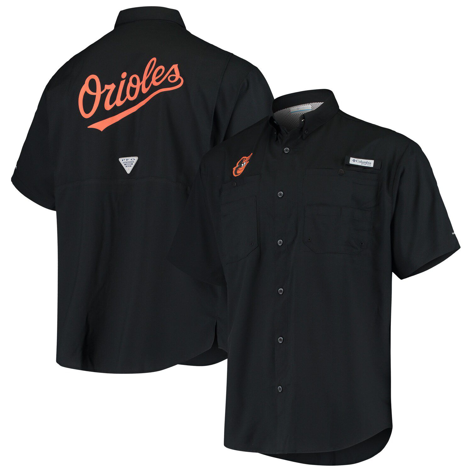 orioles button down shirt