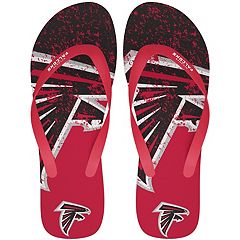 Atlanta Falcons Split Color Slide Slipper Large
