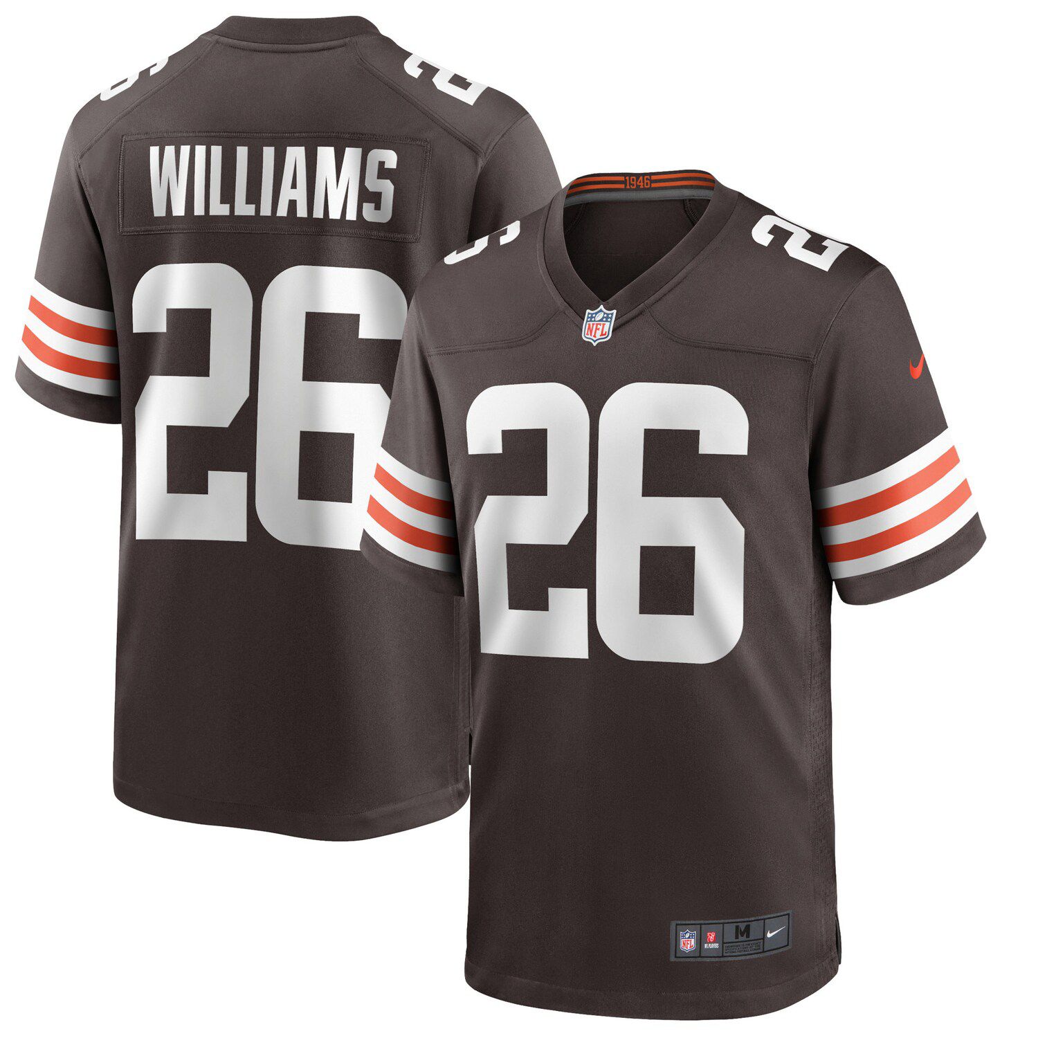 Greedy Williams Brown Cleveland Browns 