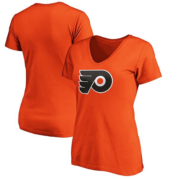 Men's Fanatics Branded Orange Philadelphia Flyers Big & Tall Primary Logo T-Shirt