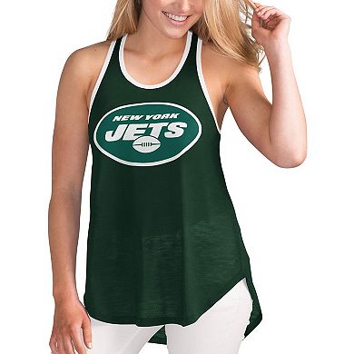 Women's G-III 4Her by Carl Banks Green New York Jets Tater Tank Top