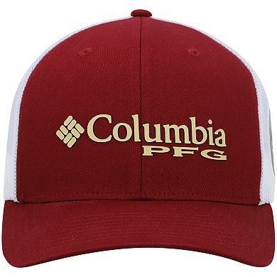 Men's Columbia Garnet Florida State Seminoles PFG Snapback Adjustable Hat