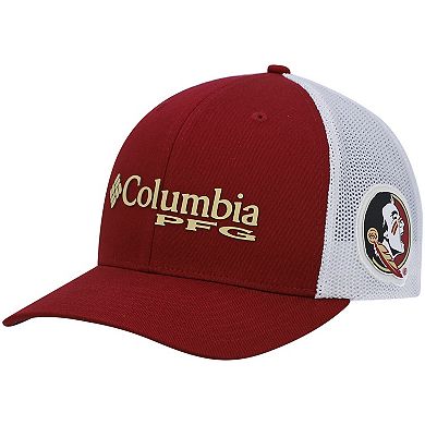 Men's Columbia Garnet Florida State Seminoles PFG Snapback Adjustable Hat