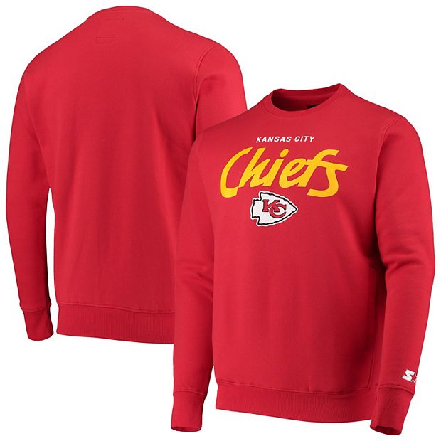 kansas city chiefs men's crew neck sweatshirt