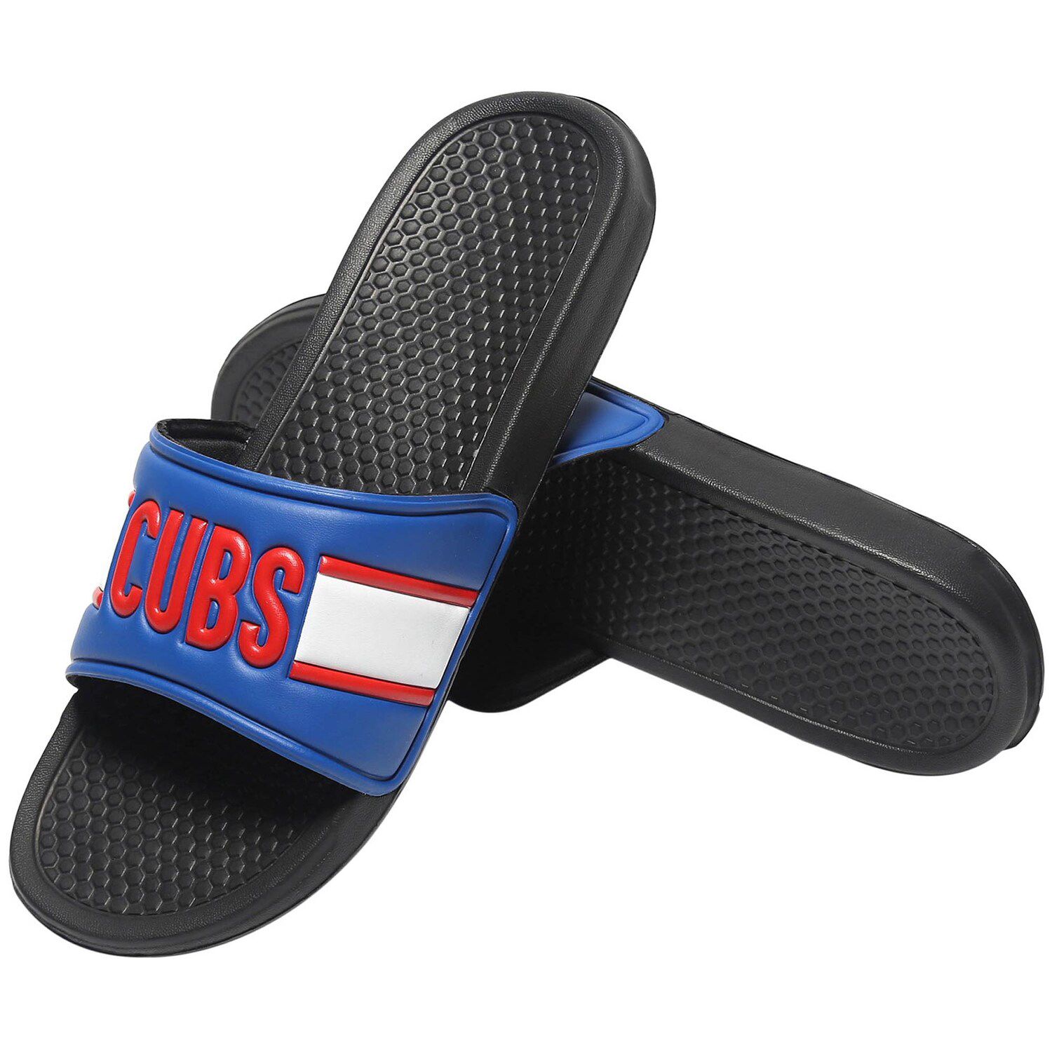 women's cubs flip flops