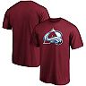 Men's Fanatics Branded Burgundy Colorado Avalanche Team Primary Logo T-Shirt