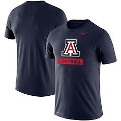 Youth Champion Gray Arizona Wildcats Icon Logo Long Sleeve Baseball T-Shirt Size: Large