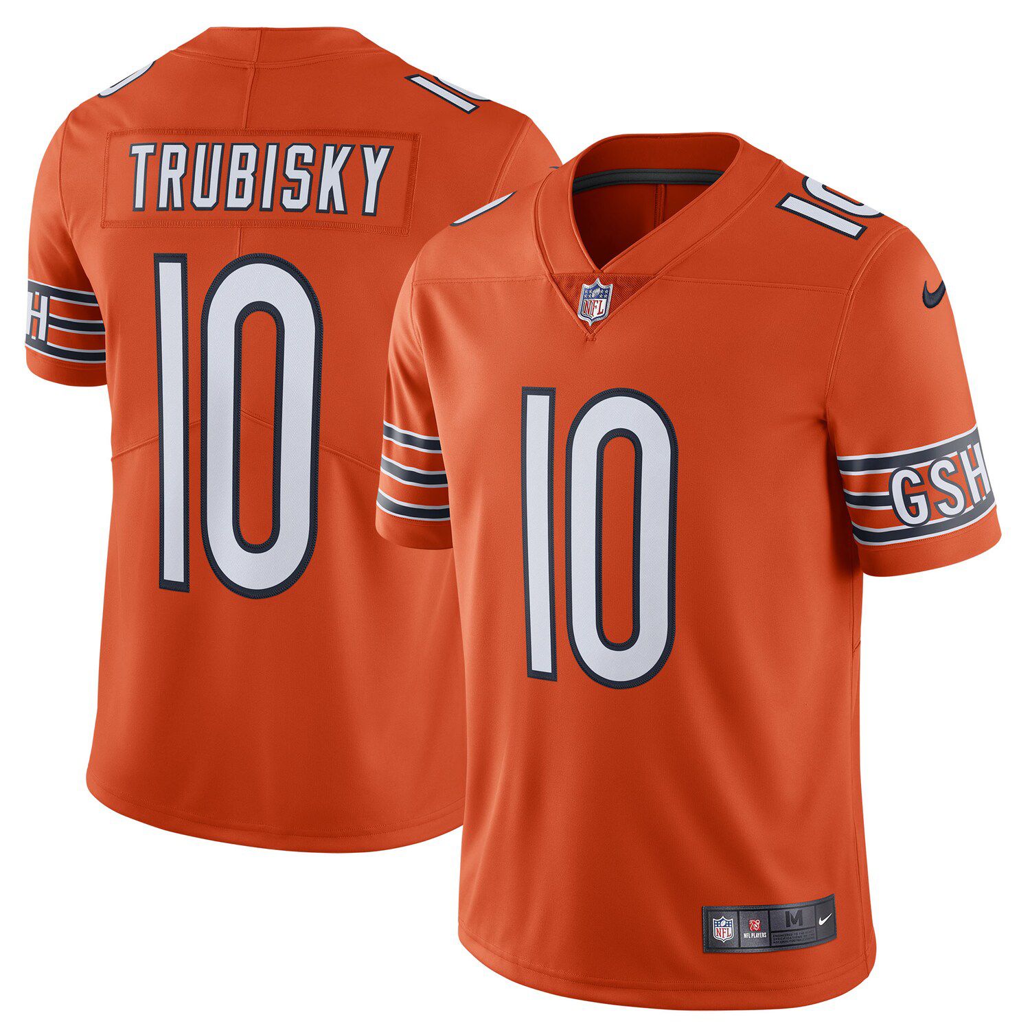 trubisky stitched jersey
