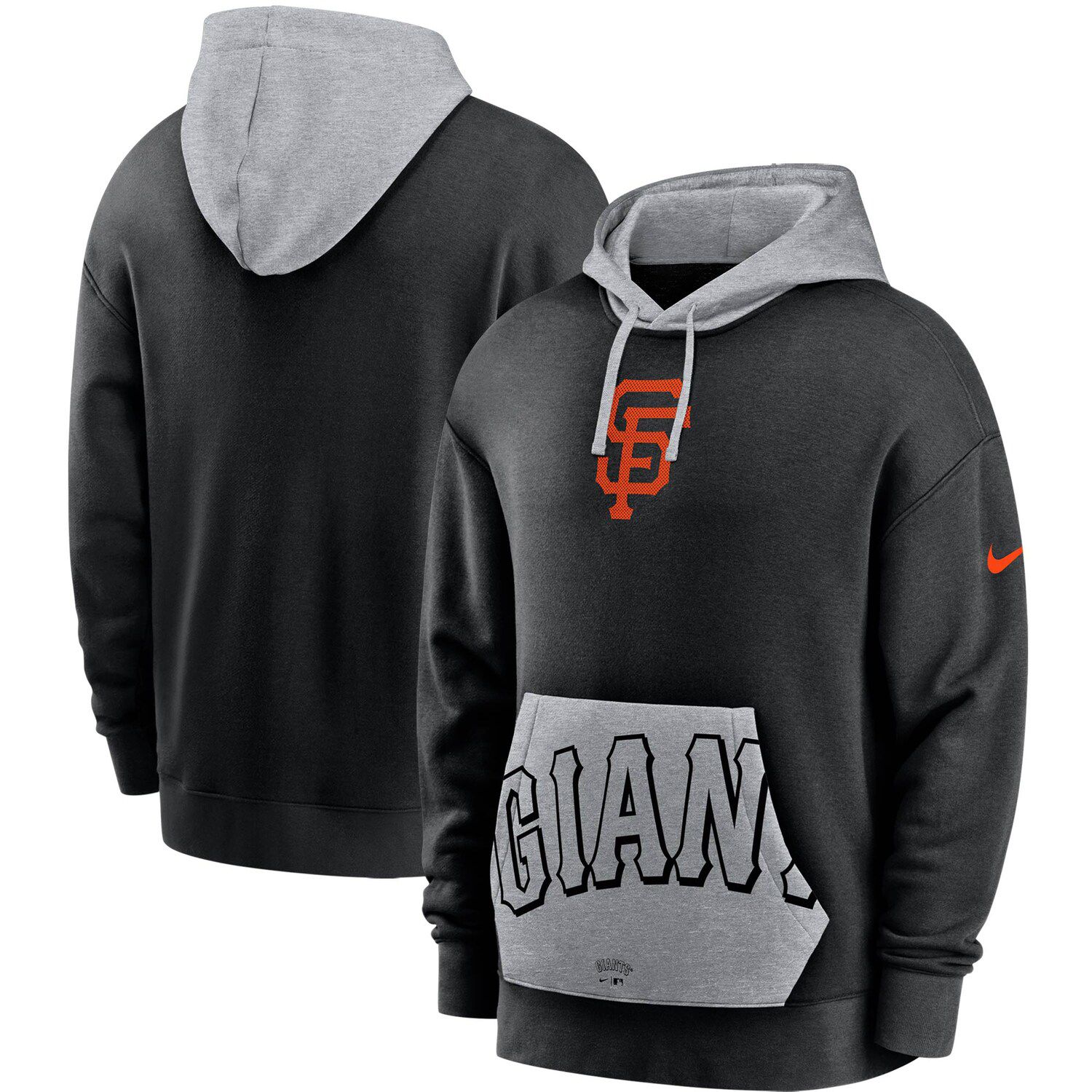 Men's Nike Royal New York Giants Team Impact Club Pullover Hoodie