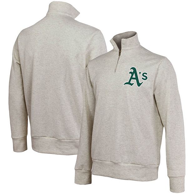 Lids Oakland Athletics Majestic Threads Fleece Pullover Sweatshirt