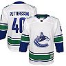 Youth Elias Pettersson White Vancouver Canucks 2019/20 Away Premier Player Jersey