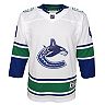 Youth Elias Pettersson White Vancouver Canucks 2019/20 Away Premier Player Jersey