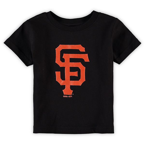 Outerstuff Youth Black San Francisco Giants Logo Primary Team T-Shirt Size: Medium