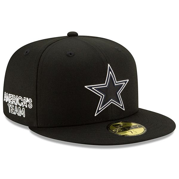 Youth New Era Black Dallas Cowboys 2020 NFL Draft 59FIFTY Fitted Hat