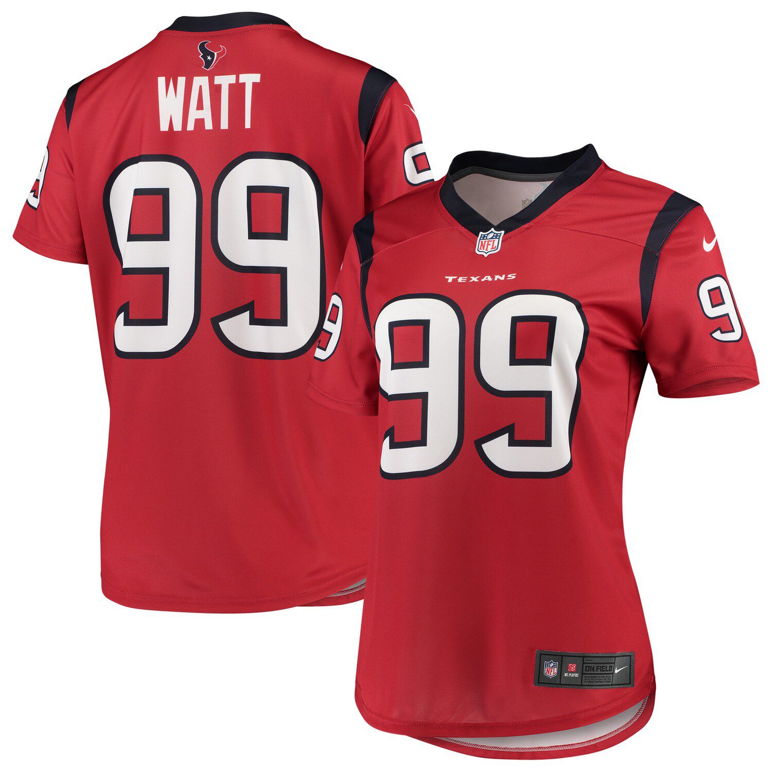 red texans jersey