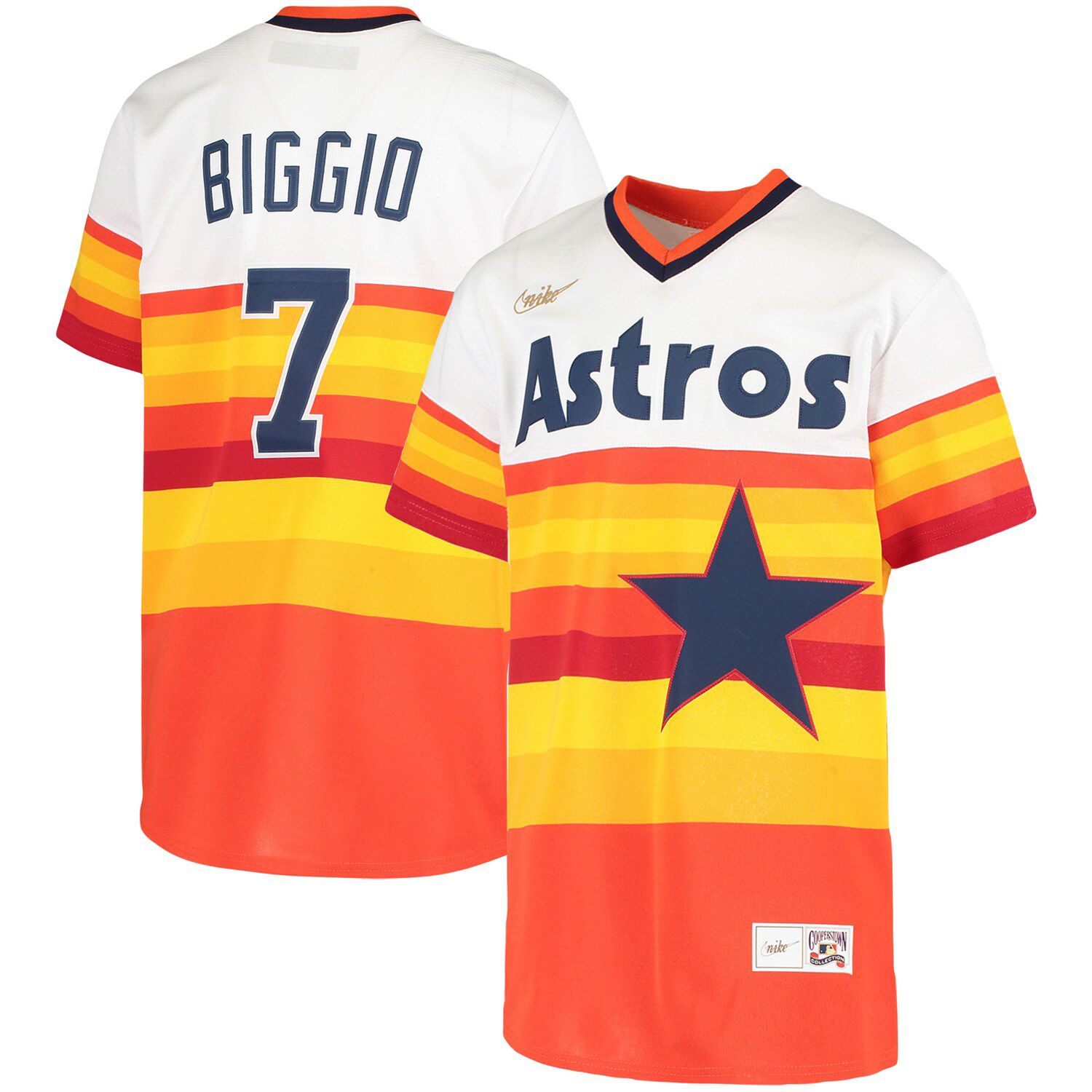rainbow astros shirt