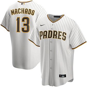 Men's Nike Manny Machado White San Diego Padres Alternate Replica Player Jersey