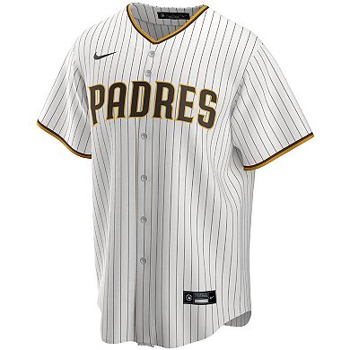 Men's Nike Manny Machado White San Diego Padres Home Replica Player Jersey