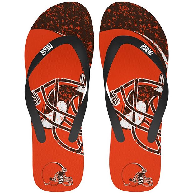 Cleveland Browns Big Logo Flip Flop Sandals