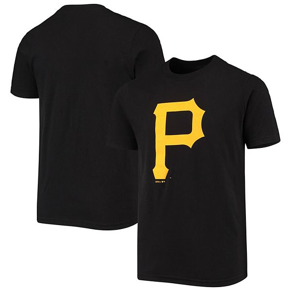 Outerstuff Infant Black Pittsburgh Pirates Primary Team Logo T-Shirt