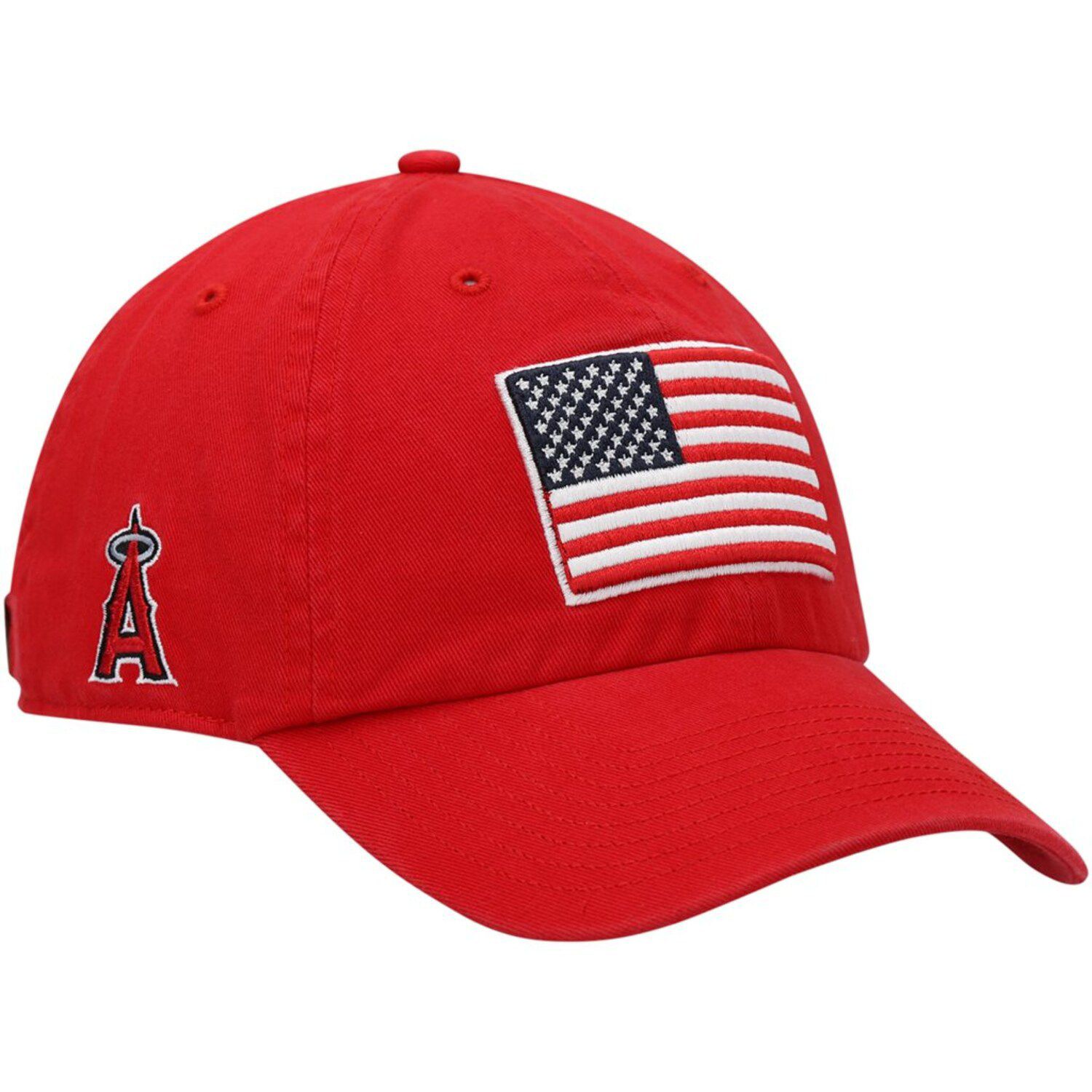Image for Unbranded Men's '47 Red Los Angeles Angels Heritage Front Clean Up Adjustable Hat at Kohl's.