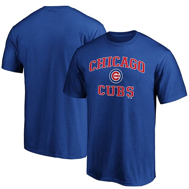 Men's Royal Chicago Cubs Big & Tall Button-Up Shirt