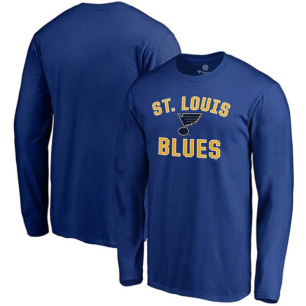 Men's Fanatics Branded Blue St. Louis Blues Team Victory Arch Long