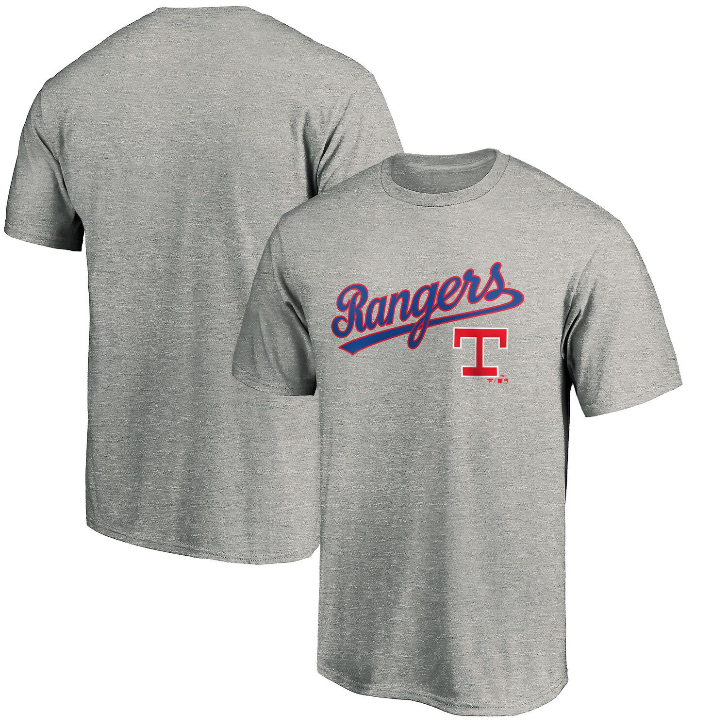 grey texas rangers shirt