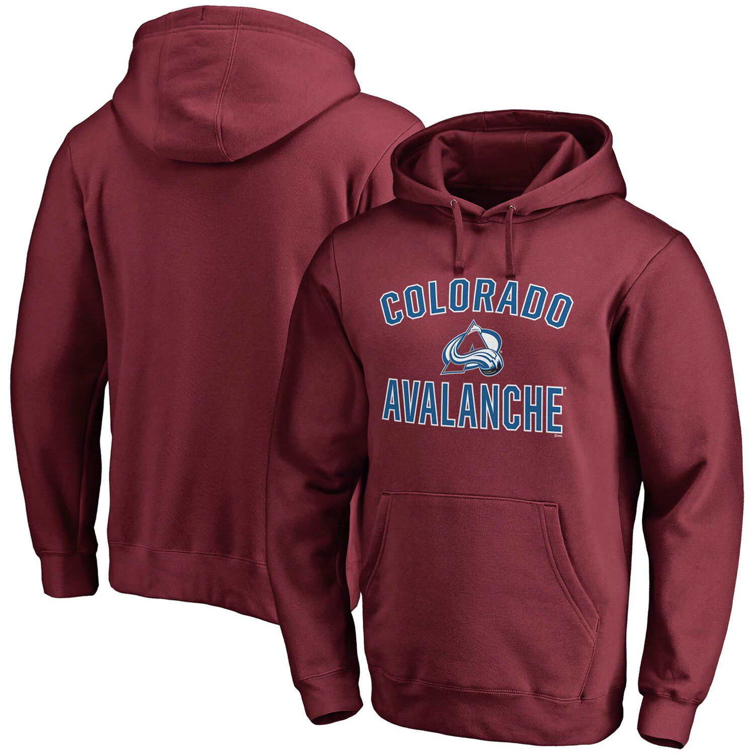 Women's Colorado Avalanche Antigua Heather Gray 2022 Stanley Cup Champions  Victory Full-Zip Hoodie