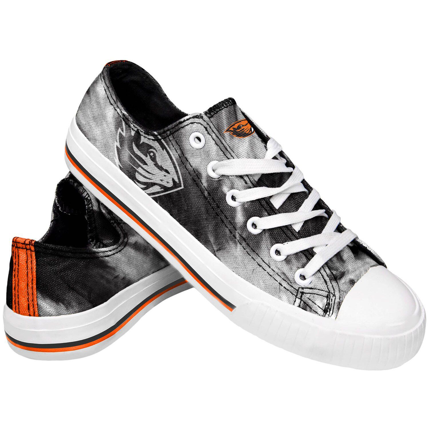 Women's Detroit Tigers Tie-Dye Canvas Shoe, Size: 6